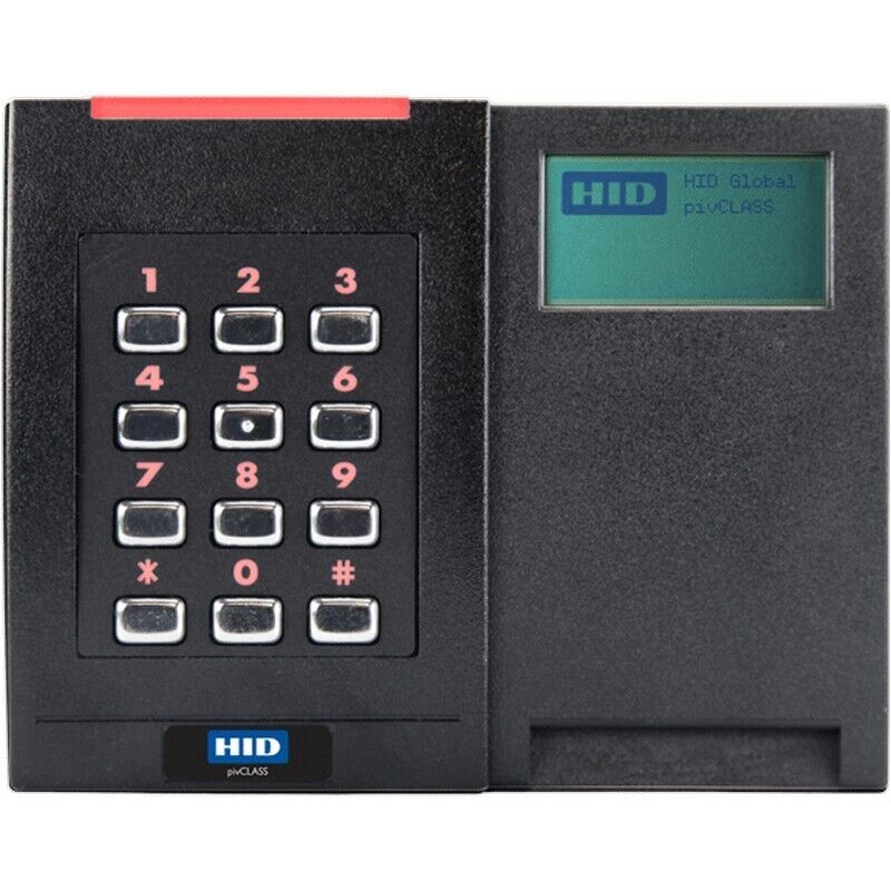 HID 923NPPNEK000P3 RKCL40-P PIVCLASS Enabled SE Reader, PIG, Black