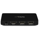 StarTech ST122HD4K 2 Port 4K HDMI Splitter EDID UHD Video Signal Adapter Black