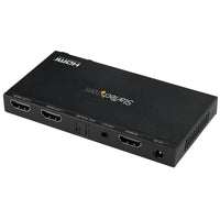 StarTech ST122HD20S 2 Port 4K HDMI Splitter EDID HDCP UHD Signal Video Black