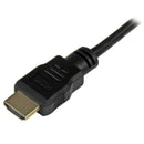 StarTech HDMIACMM1 1Ft Mini HDMI To HDMI Cable M/M High Speed Cord Adapter Black