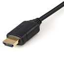 StarTech HDMM50CMP 1.6Ft 4K HDMI to HDMI 2.0 UHD High Speed Premium Cable Black