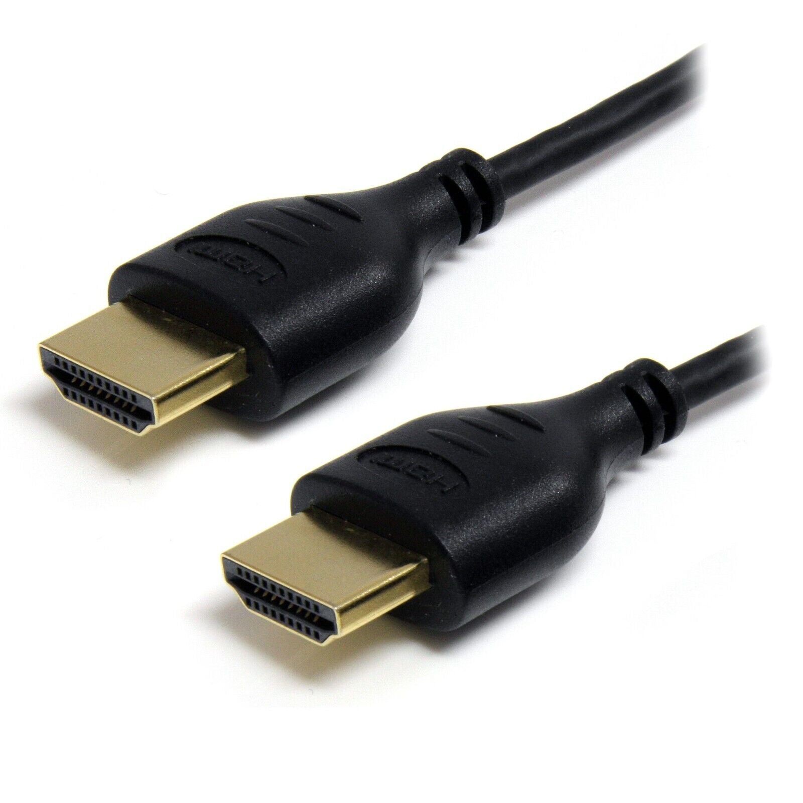 StarTech HDMIMM6HSS 6Ft HDMI to HDMI 2.0 UHD 4K Video Slim Cable Cord Black