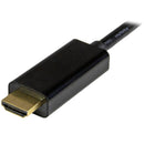 StarTech MDP2HDMM1MB 3Ft Mini DisplayPort mDP to HDMI Cable Adapter Cord Black