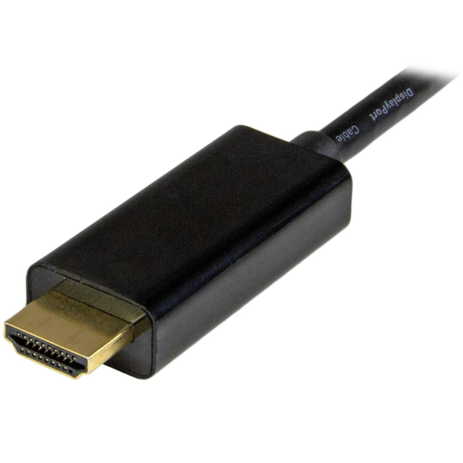 StarTech MDP2HDMM1MB 3Ft Mini DisplayPort mDP to HDMI Cable Adapter Cord Black