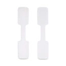 StarTech CABLE-TAG-HLWH 100Pk Cable Labels Hook-to-Hook Cord Identification Tags