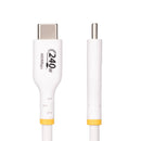 StarTech USB2EPR3FW 3Ft USB-C Cord IF-Cert 240W PD Charge Sync Data Cable White