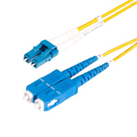 StarTech SMLCSC-OS2-7M LC/SC OS2 Single Mode Duplex Fiber Optic LSZH Jumper Cord