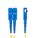 StarTech SMLCSC-OS2-7M LC/SC OS2 Single Mode Duplex Fiber Optic LSZH Jumper Cord