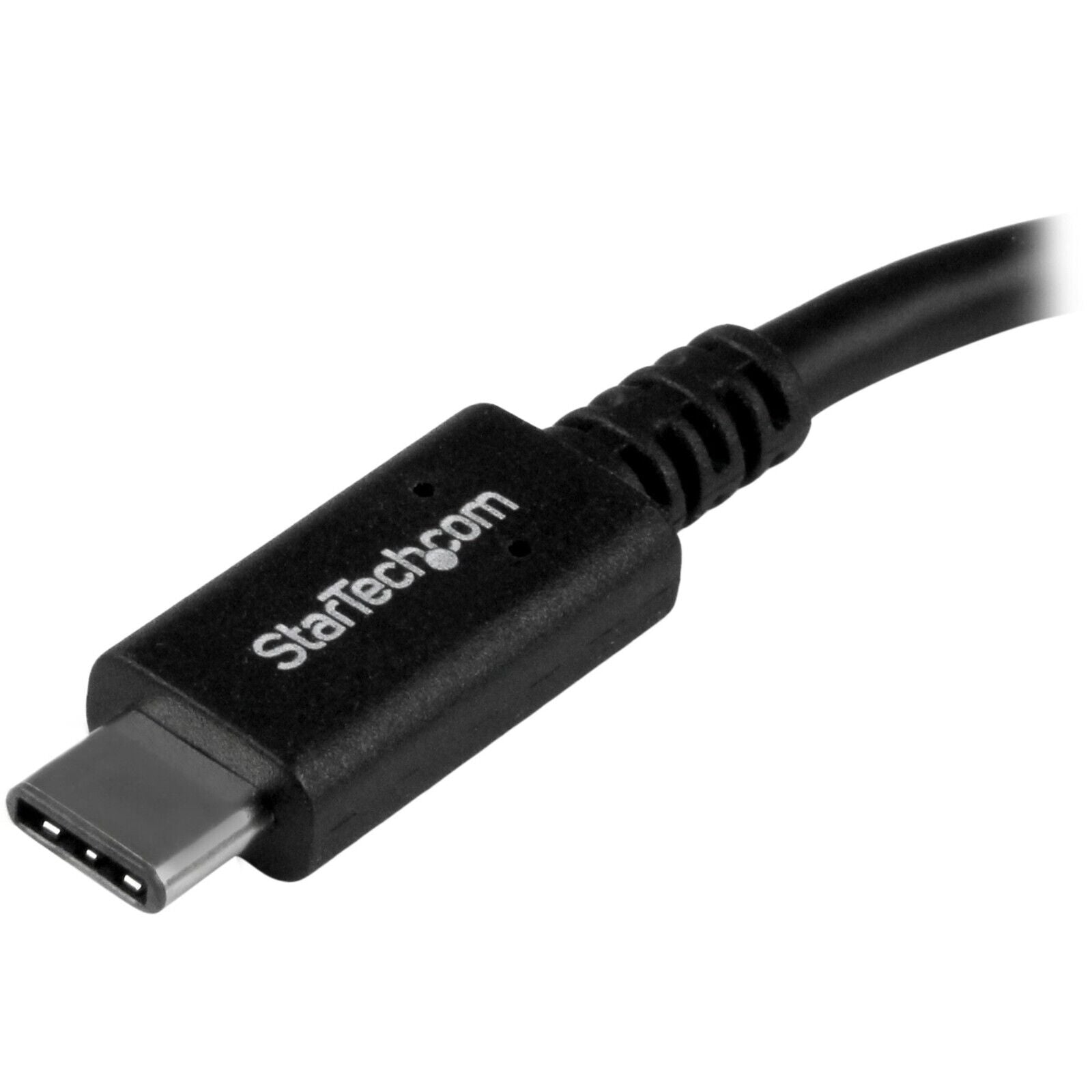 StarTech USB31CAADP 6In USB-C to USB-A M/F Adapter Dongle Converter Black