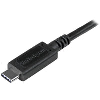 StarTech USB31CUB50CM 18" USB-C to Micro-B M/M Data Transfer Cord Black Cable