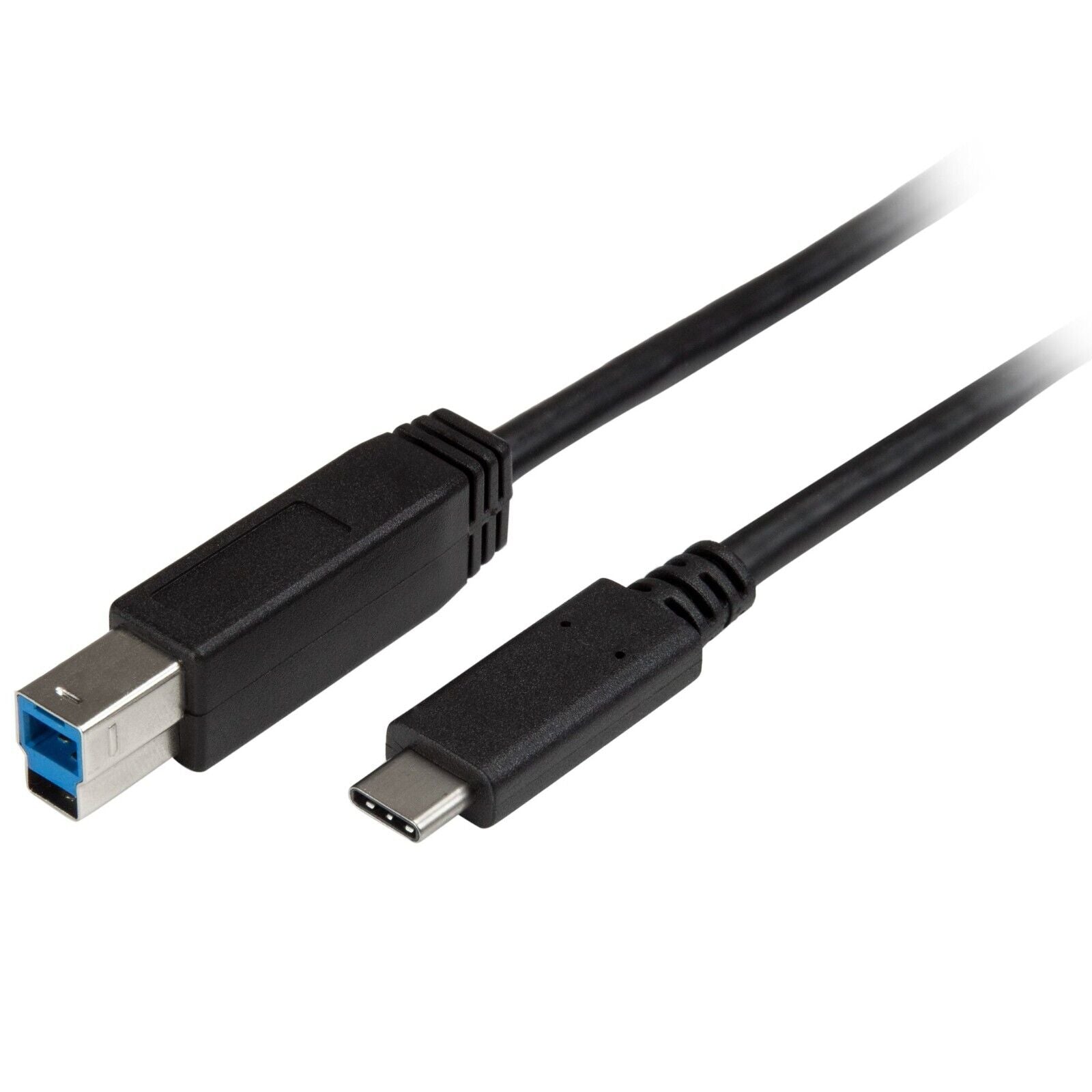 StarTech USB315CB2M 6Ft USB-C to USB-B M/M Printer Scanner HDD Black Cable