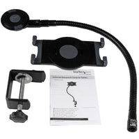 StarTech ARMTBLTUGN Gooseneck Tablet Holder Desk Clamp Mount Bendable Tablet Arm