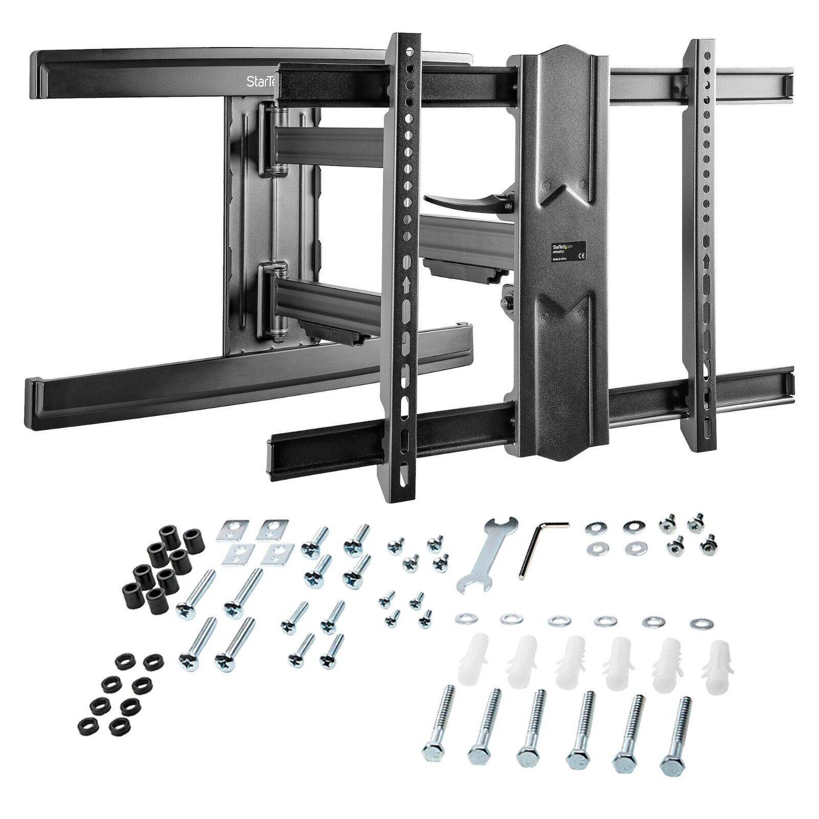 StarTech FPWARTS1 TV Wall Mount Articulating Arm Full Motion VESA for 80" 110lbs