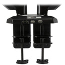 StarTech ARMSLIMDUO Dual 32" Monitor Arm w USB Audio Desk Clamp VESA Mount SILV