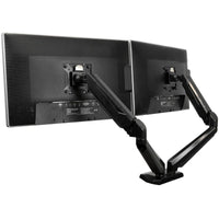 StarTech ARMSLIMDUO Dual 32" Monitor Arm w USB Audio Desk Clamp VESA Mount SILV