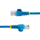 StarTech RJ45PATCH25 25Ft CAT5E Ethernet Cable Snagless RJ45 Patch Cord Blue