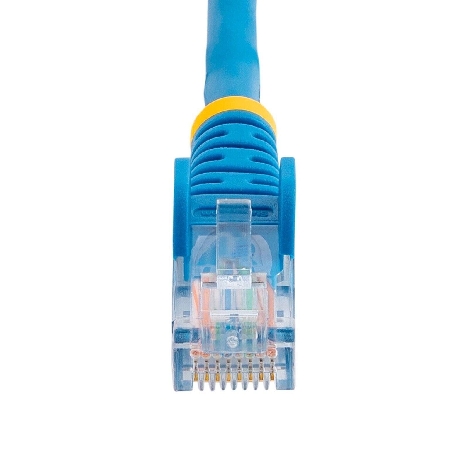 StarTech RJ45PATCH25 25Ft CAT5E Ethernet Cable Snagless RJ45 Patch Cord Blue
