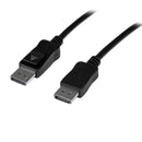 StarTech DISPL15MA 50Ft Active DisplayPort DP to DP 1.2 4K Video Cable Black