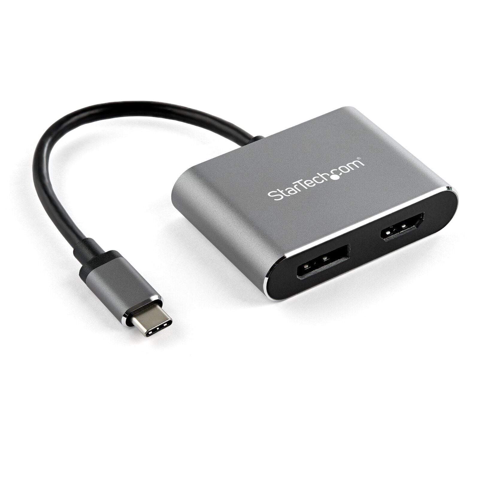 StarTech CDP2DPHD USB C to HDMI DisplayPort Video Adapter Converter Dongle BLK