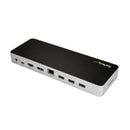 StarTech DK30CHDDPPD USB C to HDMI DisplayPort 4K USB Hub 60W PD Docking Station