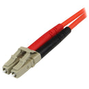 StarTech 50FIBLCST1 3Ft 1m LC/ST Multimode Fiber Optic Duplex LSZH Jumper Cable