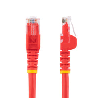 StarTech N6PATCH7RD 7Ft CAT6 Gigabit Ethernet Cable Snagless RJ45 UTP Red