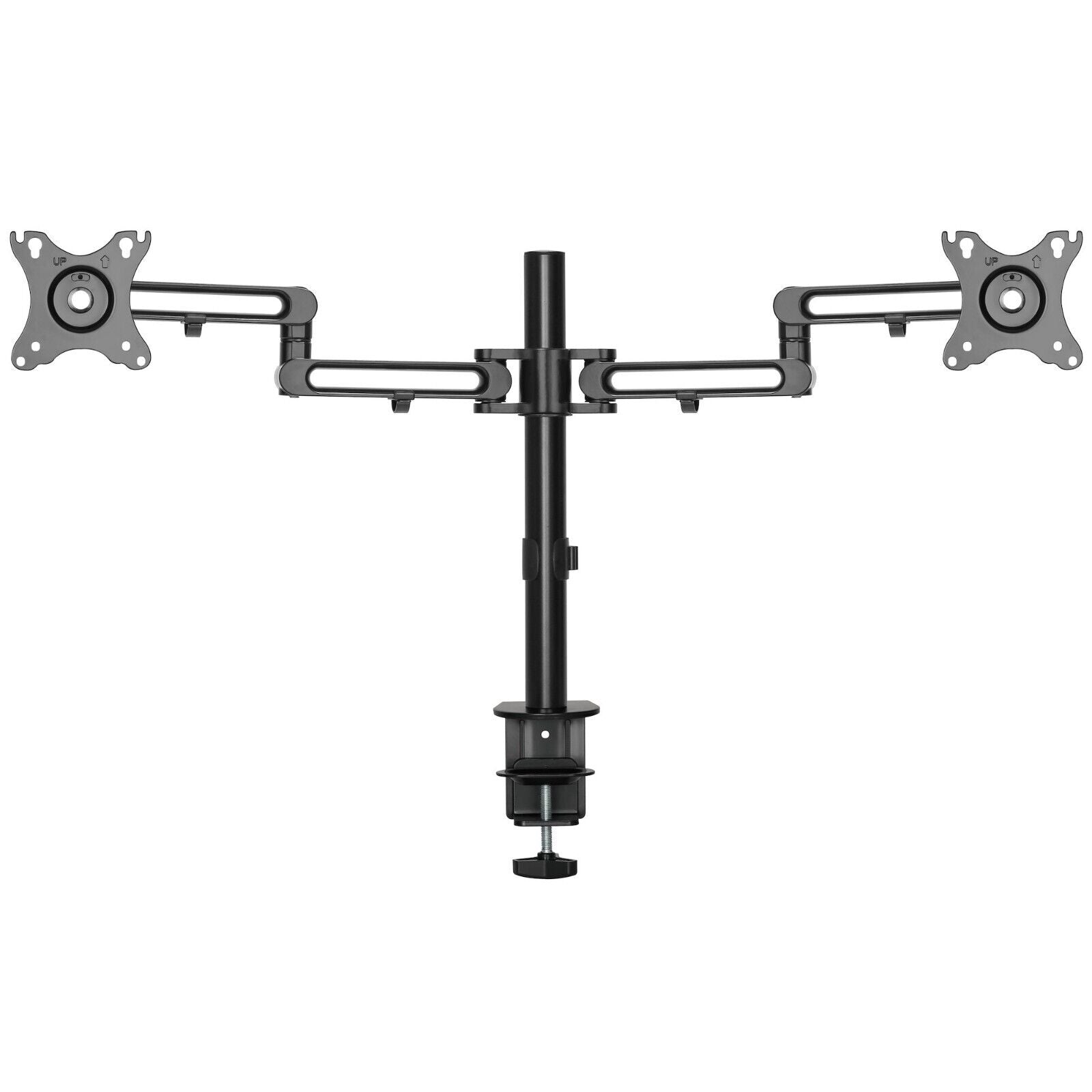 StarTech ARMDUAL3 Dual Monitor Arm Grommet Clamp Mount Stand ERGO VESA 32" 17lbs