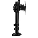 StarTech ARMBARDUOG Dual Monitor Crossbar Desk Clamp Mount ERGO VESA for 27"