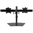 StarTech ARMBARDUO Dual Monitor Crossbar Mount Stand Ergonomic VESA 24" Black