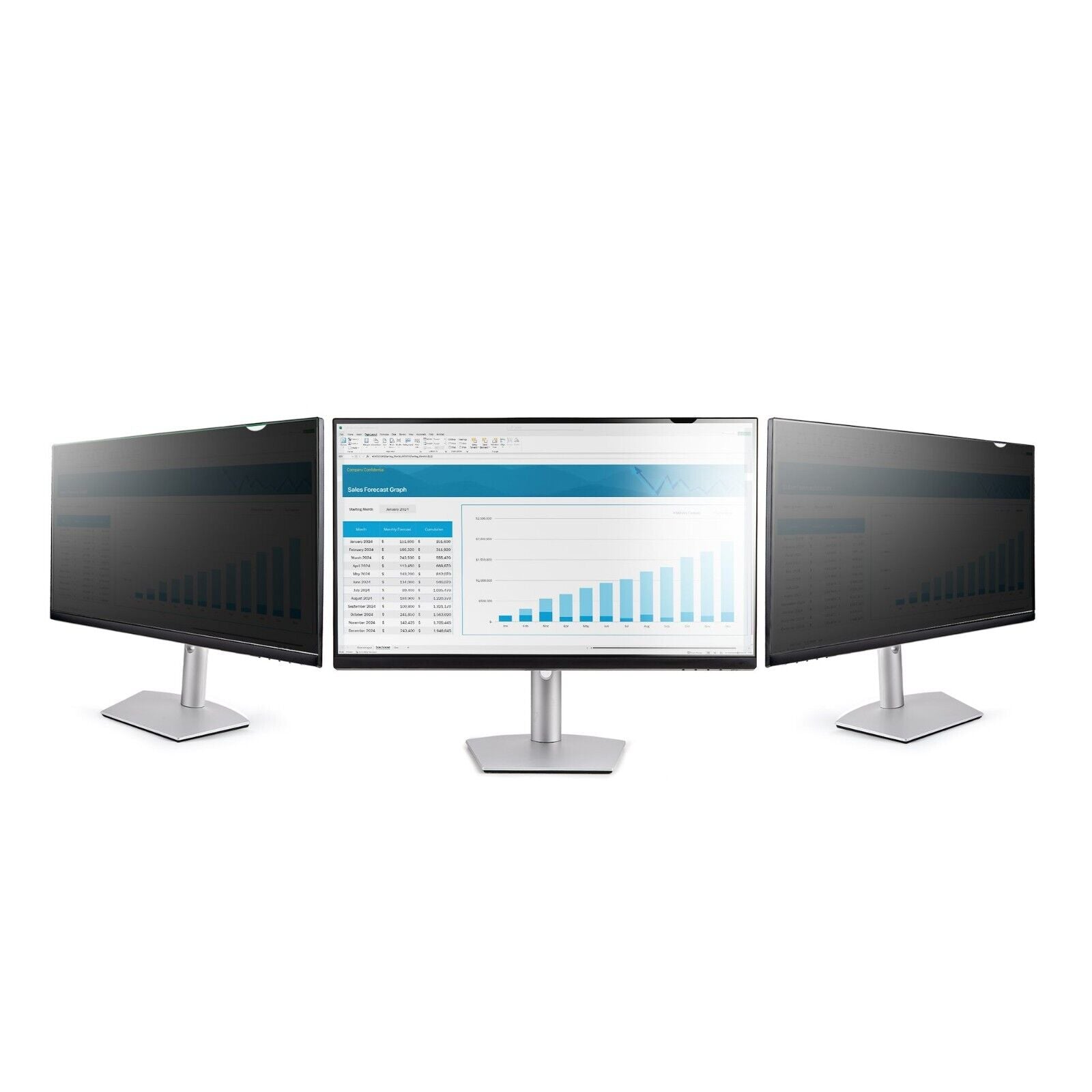 StarTech 2569-PRIVACY-SCREEN 25In 16:9 Privacy Screen Anti-Glare Filter w B.L.R.