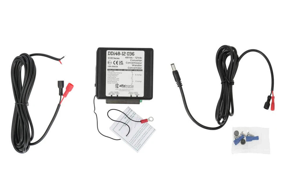 ProClip 216240 Step Down Auto-Power Converter w 6Ft Barrel Jack 12V for ET50-56