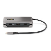 StarTech DKT31CDHPD3 USB-C to HDMI DP w RJ45 USB-A/C HUb PD Docking Station Gray