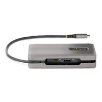 StarTech DKT31CDHPD3 USB-C to HDMI DP w RJ45 USB-A/C HUb PD Docking Station Gray