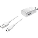 4XEM 4XSAMKITUSBCW3 3Ft USB-C Charger White for Samsung Android Mobile Phones