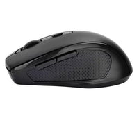 4XEM 4XWLSMS1 Wireless 5 Buttons Black Optical 2.4GHz Right Hand Mouse