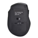 4XEM 4XWLSMS1 Wireless 5 Buttons Black Optical 2.4GHz Right Hand Mouse