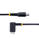 StarTech R2CCR-15C-USB-CABLE 6In USB-C to C Charging Cable Rugged Right Angle