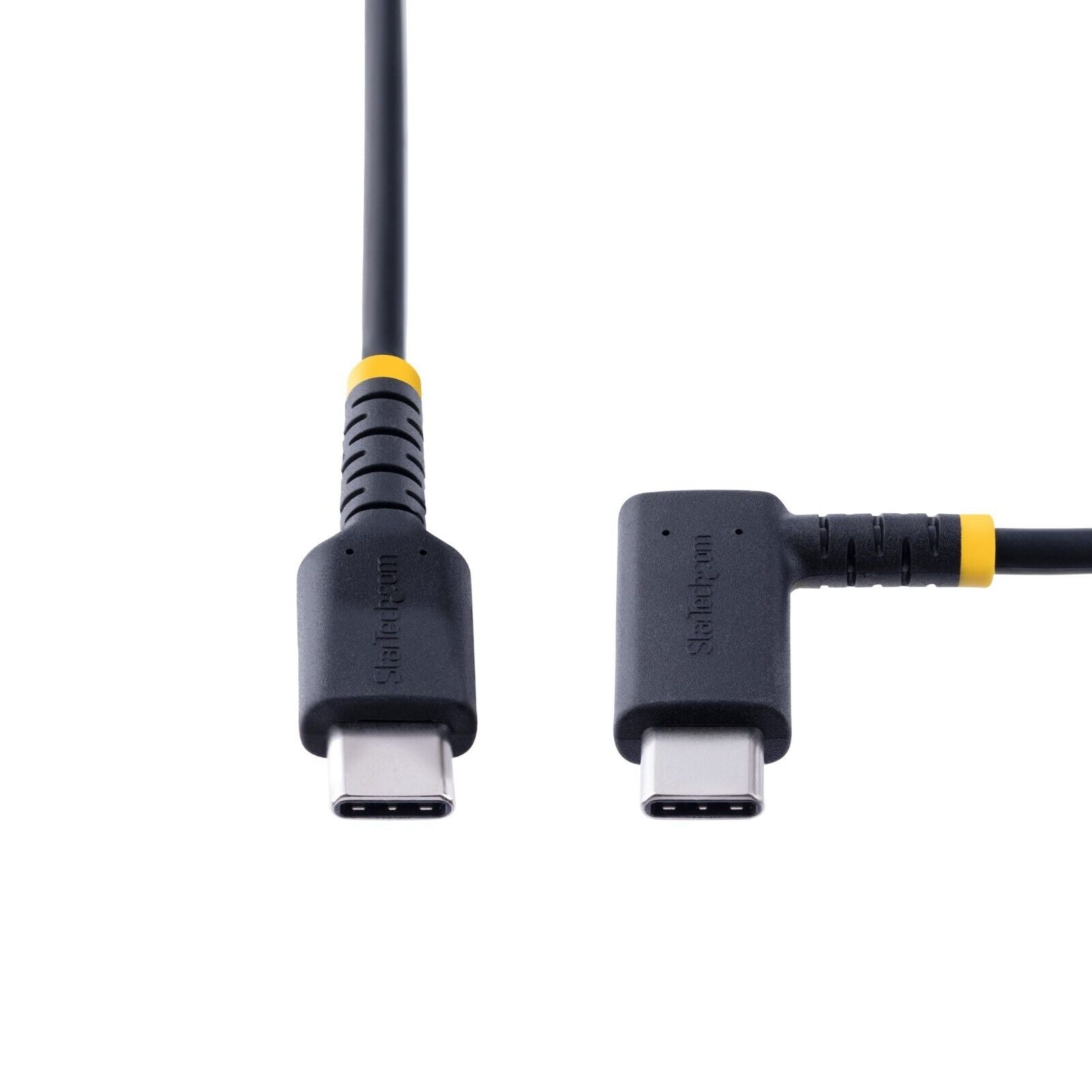 StarTech R2CCR-15C-USB-CABLE 6In USB-C to C Charging Cable Rugged Right Angle