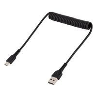 StarTech R2ACC-50C-USB-CABLE 20" USB A to C Rugged Charging HeavyDuty Coil Cable