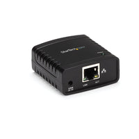 StarTech PM1115U2 USB To Ethernet Network LPT LPR Print Server w Power Adapter