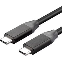 4Xem 4XUSBCUSBC3E 3Ft USB-C to USB-C Black Eco Durable Slim Black Cable