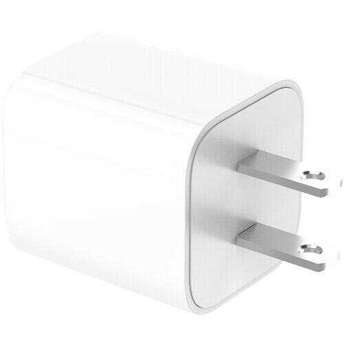 4XEM 4XRLC39435WW 35W Wall USB-A USB-C Dual Fast Charger Adapter Compact White