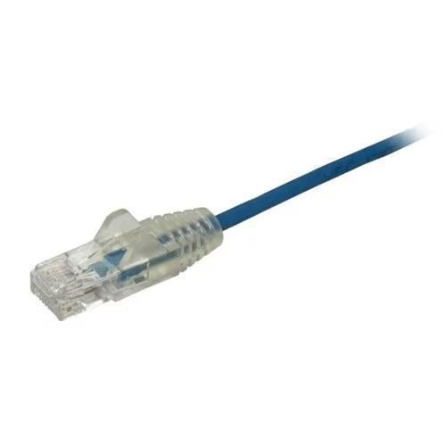 StarTech N6PAT1BLS 1Ft CAT6 Gigabit Ethernet Cable Slim Snagless RJ45 Blue