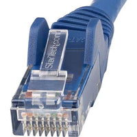 StarTech N6LPATCH25BL 25Ft CAT6 LSZH 10G PoE Snagless RJ45 Patch UTP Cable Blue