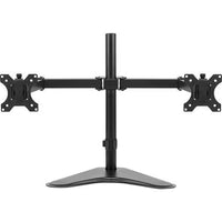 Fellowes 8043701 Dual Monitor Arm 27" FreeStanding Professional Low Profile BLK