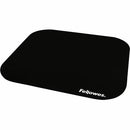 Fellowes 58024 Mouse Pad 8"x9" Polyester Scratch Proof Non-Skid BLACK