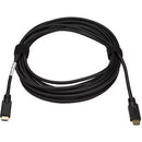 StarTech HD2MM10MA 30Ft HDMI 2.0 Active CL2 Rated In-Wall Cord Black Cable