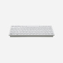 Macally RFCOMPACTWCB RF 2.4GHz Wireless Slim Keyboard & Mouse 1600dpi PC White