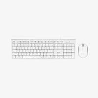 Macally QKEYCOMBO 104-Key Keyboard & Mouse USB Spill Proof 1000dpi for MAC White