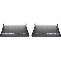 StarTech CABSHELF116V2PK 1U Server Rack Shelf Vented up to 44lbs - 2 per order